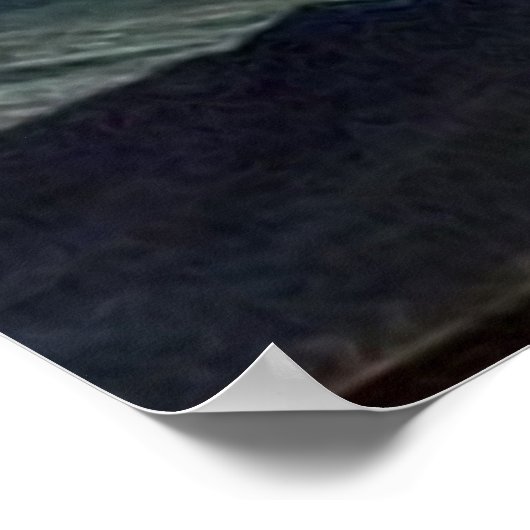 Moderne, Abstrakte Digitalleuchten Poster (Ecke)