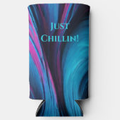 Moderne Abstrakte Dose Cooler - einfach Chillin-bl Selters Dosenkühler (Vorderseite)