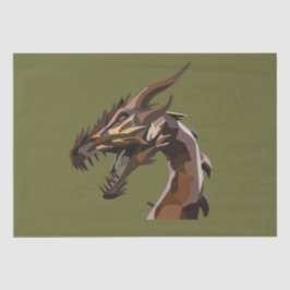 Moderne Abstrakte Drachenkunst Seidenpapier