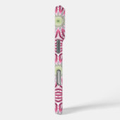 Moderne, Abstrakte, einzigartige Größe und rosa Ca Case-Mate iPhone Hülle (Rückseite / Rechts)