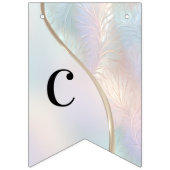 Moderne Abstrakte eisenzeitliche Jagdflagge Wimpelkette (Erste Fahne)