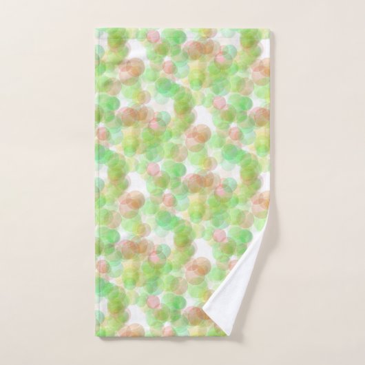 Moderne Abstrakte Elegant Blau Gelb Weiß Badhandtuch Set (Handtuch)