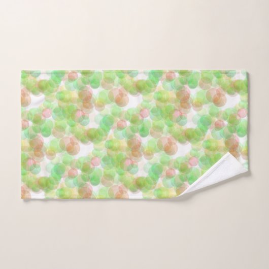 Moderne Abstrakte Elegant Blau Gelb Weiß Badhandtuch Set (Handtuch)