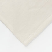 Moderne Abstrakte Erdtöne Geometrische Wasserfarbe Fleecedecke (Ecke)