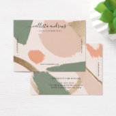 Moderne Abstrakte Erdtöne, Gold-Armband-Anzeige (Schreibtisch)