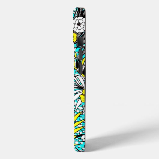 Moderne Abstrakte Exotik Case-Mate iPhone Hülle (Rückseite / Links)