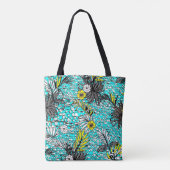 Moderne Abstrakte Exotik Tasche (Rückseite)