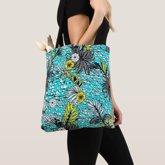Moderne Abstrakte Exotik Tasche (Von Nahem)