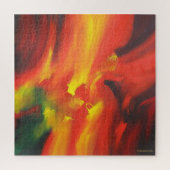 Moderne Abstrakte expressionistische Malerei Puzzle (Vertikal)