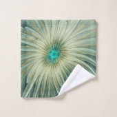 Moderne Abstrakte Fantasy Blume Fraktal Art Badhandtuch Set (Waschlappen)