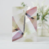 Moderne Abstrakte Farbblankkarte (Stehend Vorderseite)