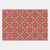 Moderne Abstrakte Farbgestaltung Trendy Chic Geome Geschenkpapier Set (Vorderseite 2)