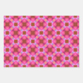 Moderne Abstrakte Farbgestaltung Trendy Chic Geome Geschenkpapier Set (Vorderseite)