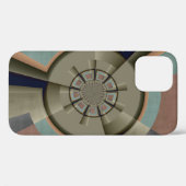 Moderne Abstrakte Farbharmonie Fraktal Kunst Grafi Case-Mate iPhone Hülle (Rückseite (Horizontal))