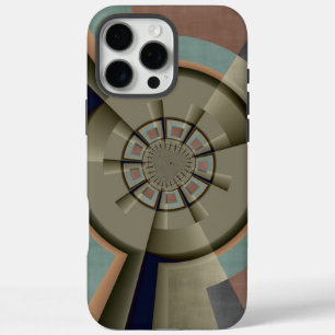 Moderne abstrakte Farbharmonie Fraktal Kunst Grafi iPhone 16 Pro Max Hülle