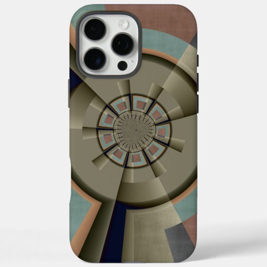 Moderne Abstrakte Farbharmonie Fraktal Kunst Grafi Case-Mate iPhone Hülle (Rückseite)