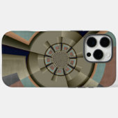 Moderne Abstrakte Farbharmonie Fraktal Kunst Grafi Case-Mate iPhone Hülle (Rückseite (Horizontal))