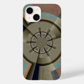 Moderne Abstrakte Farbharmonie Fraktal Kunst Grafi Case-Mate iPhone Hülle (Rückseite)