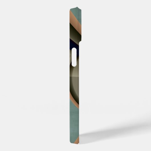 Moderne Abstrakte Farbharmonie Fraktal Kunst Grafi Case-Mate iPhone Hülle (Rückseite / Rechts)