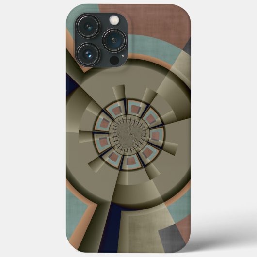 Moderne Abstrakte Farbharmonie Fraktal Kunst Grafi Case-Mate iPhone Hülle (Rückseite)