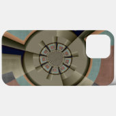 Moderne Abstrakte Farbharmonie Fraktal Kunst Grafi Case-Mate iPhone Hülle (Rückseite (Horizontal))