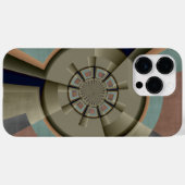 Moderne Abstrakte Farbharmonie Fraktal Kunst Grafi Case-Mate iPhone Hülle (Rückseite (Horizontal))