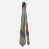Moderne Abstrakte Farbharmonie Fraktal Kunst Krawatte (Vorderseite)