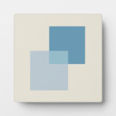 Moderne Abstrakte Farbtöne, Minimalistisches Desig Fotoplatte (Vorderseite)