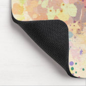Moderne Abstrakte Farbtöne Mousepad (Ecke)