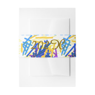 Moderne Abstrakte festliche Paint Splash Einladungsbanderole