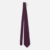 Moderne Abstrakte florale Blume Neck Tie Krawatte (Rückseite)