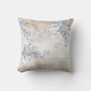 Moderne Abstrakte Florale Botanik im Trend Kissen