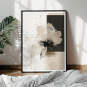 Moderne Abstrakte Florale Wandkunst Poster