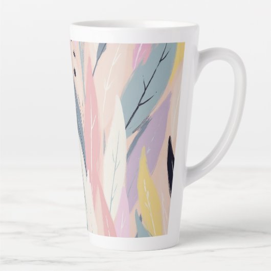 Moderne Abstrakte Foliage Milchtasse (Rechts)