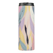 Moderne Abstrakte Foliage Thermosbecher (Rückseite)