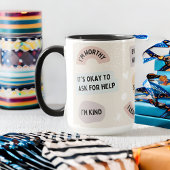 Moderne Abstrakte Formen - Nachweise Tasse