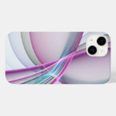Moderne Abstrakte Fraktal-Kunst Case-Mate iPhone Hülle (Rückseite (Horizontal))