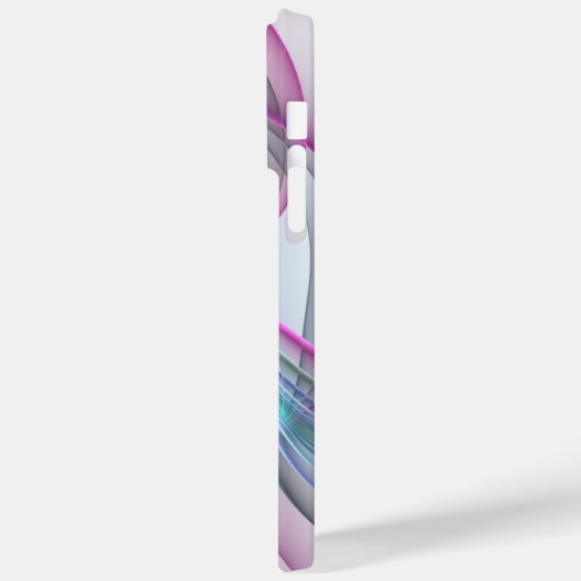 Moderne Abstrakte Fraktal-Kunst Case-Mate iPhone Hülle (Rückseite / Links)