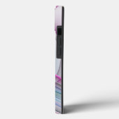 Moderne Abstrakte Fraktal-Kunst Case-Mate iPhone Hülle (Rückseite / Links)
