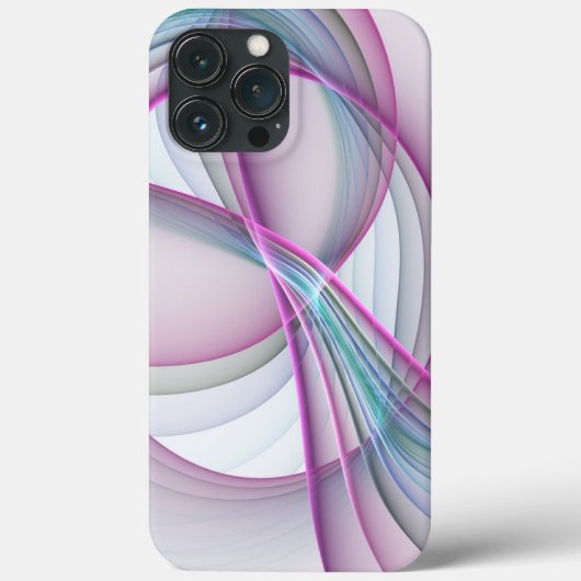 Moderne Abstrakte Fraktal-Kunst Case-Mate iPhone Hülle (Rückseite)