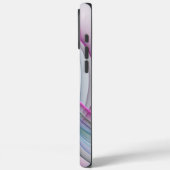 Moderne Abstrakte Fraktal-Kunst Case-Mate iPhone Hülle (Rückseite / Links)