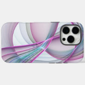 Moderne Abstrakte Fraktal-Kunst Case-Mate iPhone Hülle (Rückseite (Horizontal))