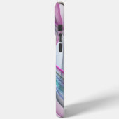 Moderne Abstrakte Fraktal-Kunst Case-Mate iPhone Hülle (Rückseite / Links)