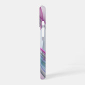 Moderne Abstrakte Fraktal-Kunst iPhone 16 Hülle (Linke Seite)