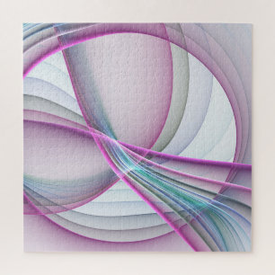 Moderne Abstrakte Fraktal-Kunst Puzzle