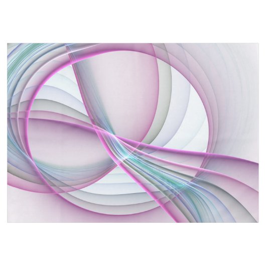 Moderne Abstrakte Fraktal-Kunst Tischdecke (Vorderseite (Horizontal))