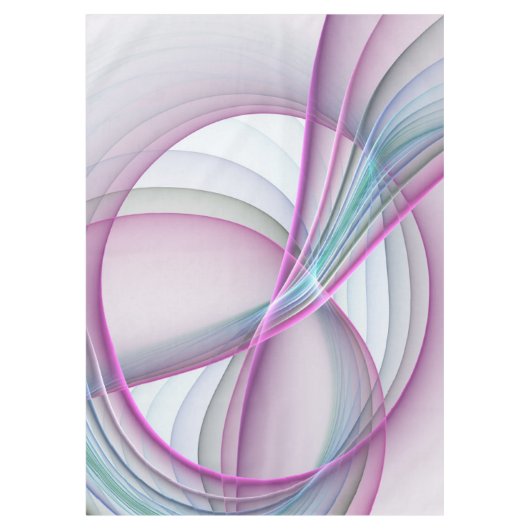 Moderne Abstrakte Fraktal-Kunst Tischdecke (Vorderseite)