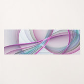 Moderne Abstrakte Fraktal-Kunst Yogamatte (Vorderseite (Horizontal))