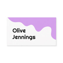 Moderne Abstrakte Fun Business Card