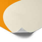 Moderne Abstrakte Geometrie im Mittelalter Poster (Ecke)